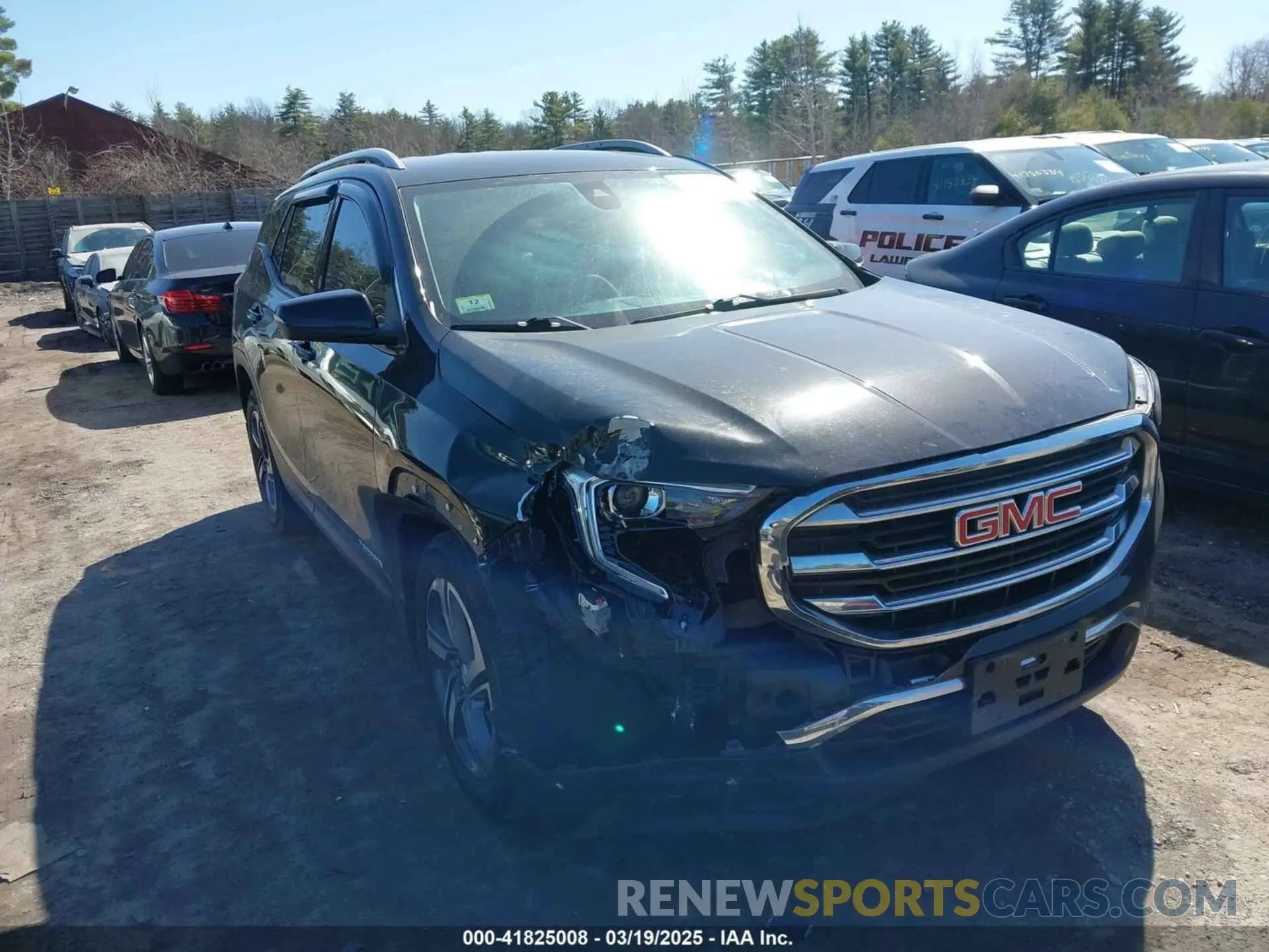 1 Фотография поврежденного автомобиля 3GKALVEV5KL353096 GMC TERRAIN 2019