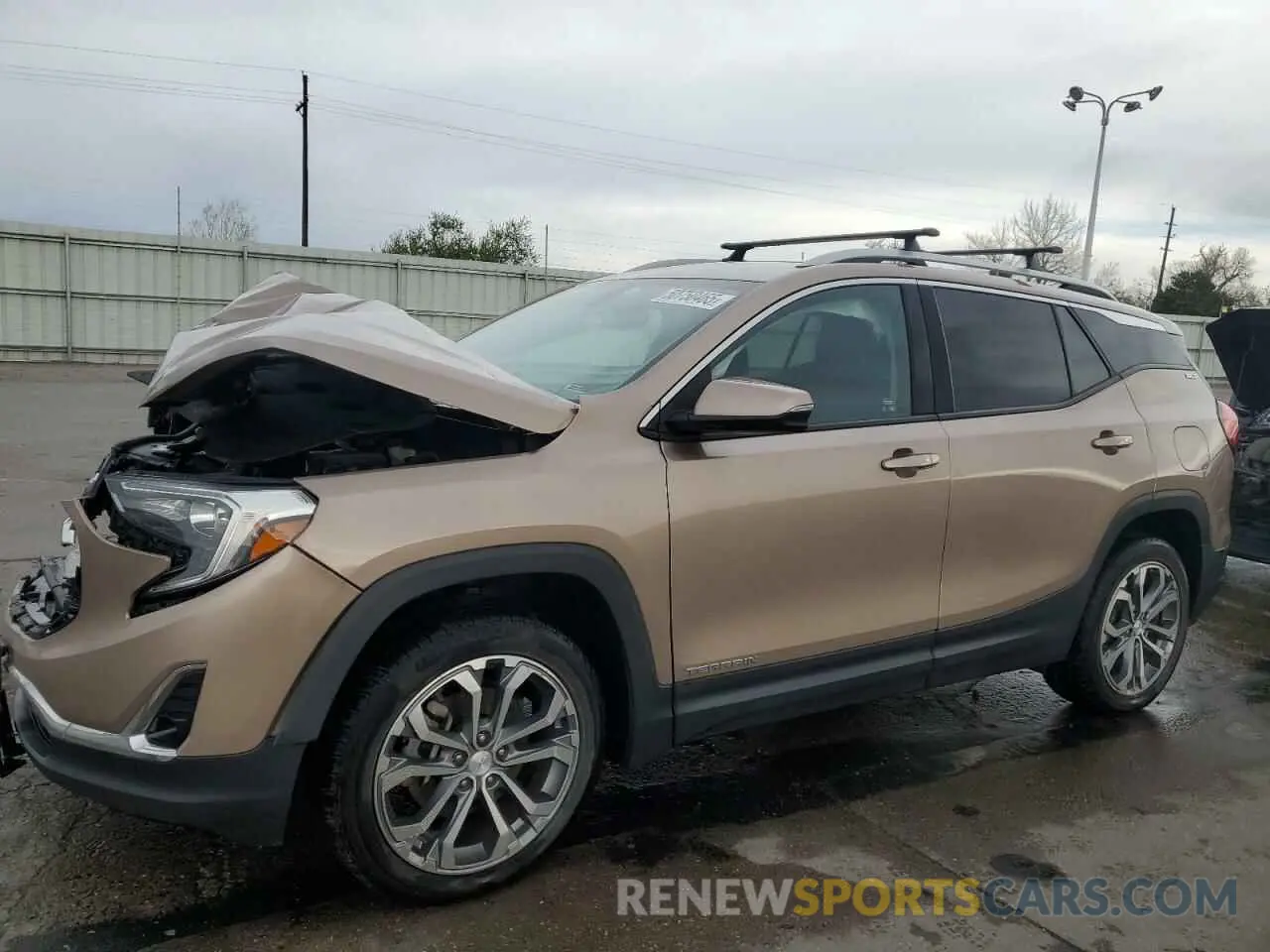 1 Photograph of a damaged car 3GKALVEX7KL129720 GMC TERRAIN 2019