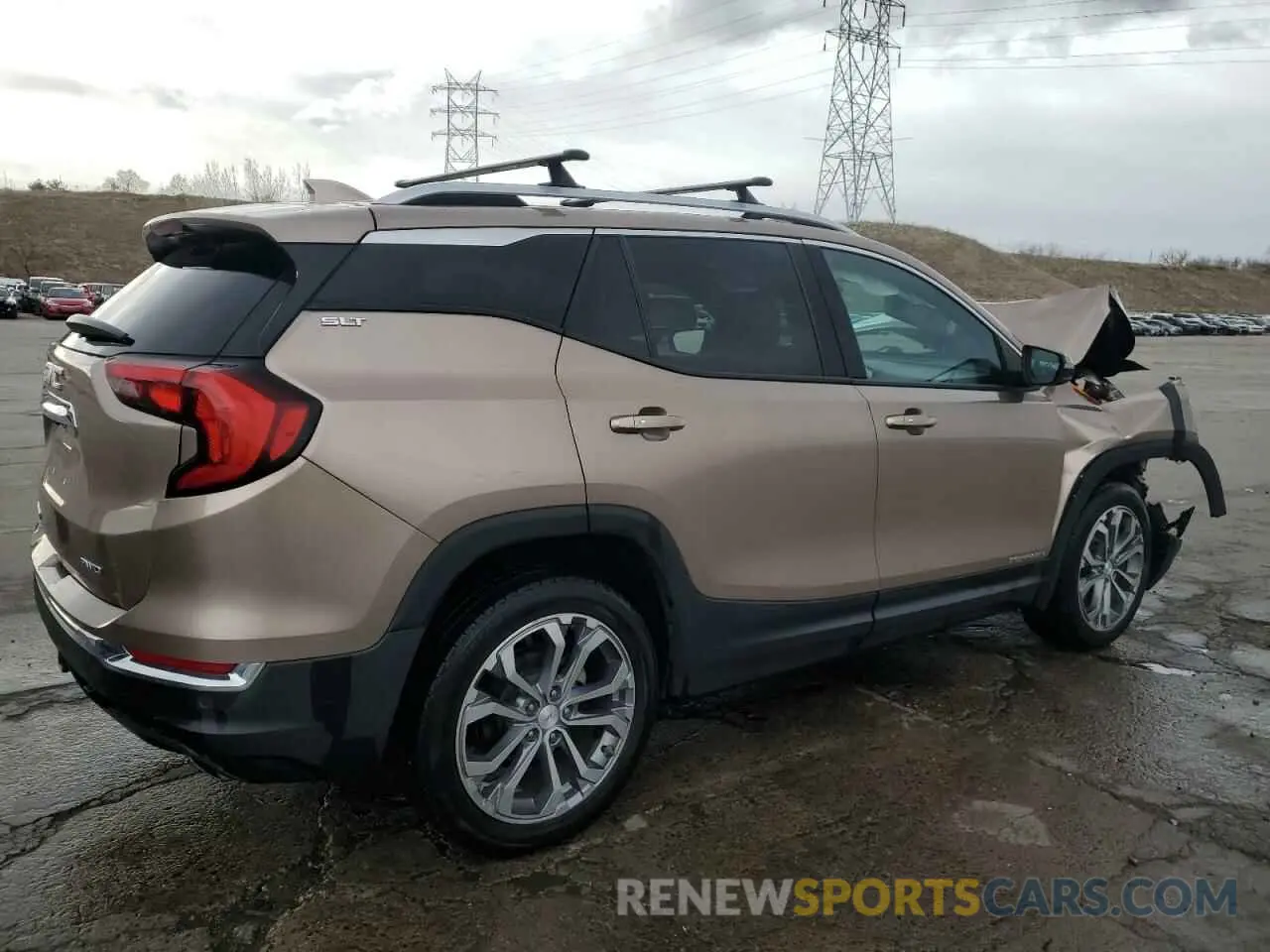 3 Photograph of a damaged car 3GKALVEX7KL129720 GMC TERRAIN 2019