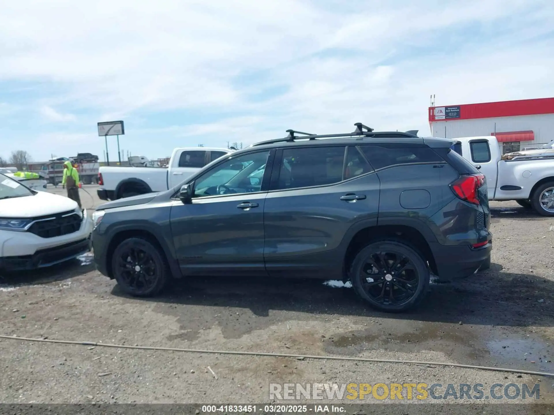 14 Photograph of a damaged car 3GKALVEX7KL358849 GMC TERRAIN 2019