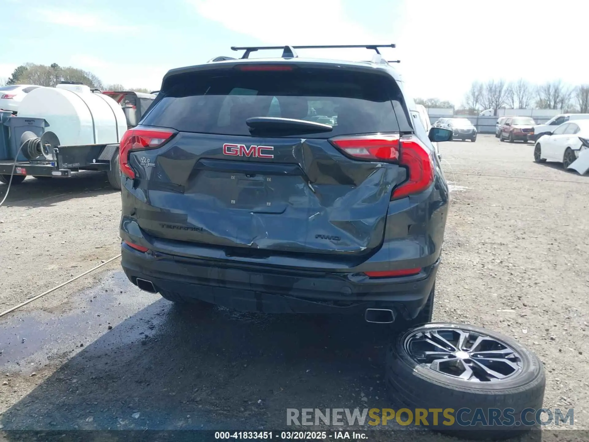 16 Photograph of a damaged car 3GKALVEX7KL358849 GMC TERRAIN 2019