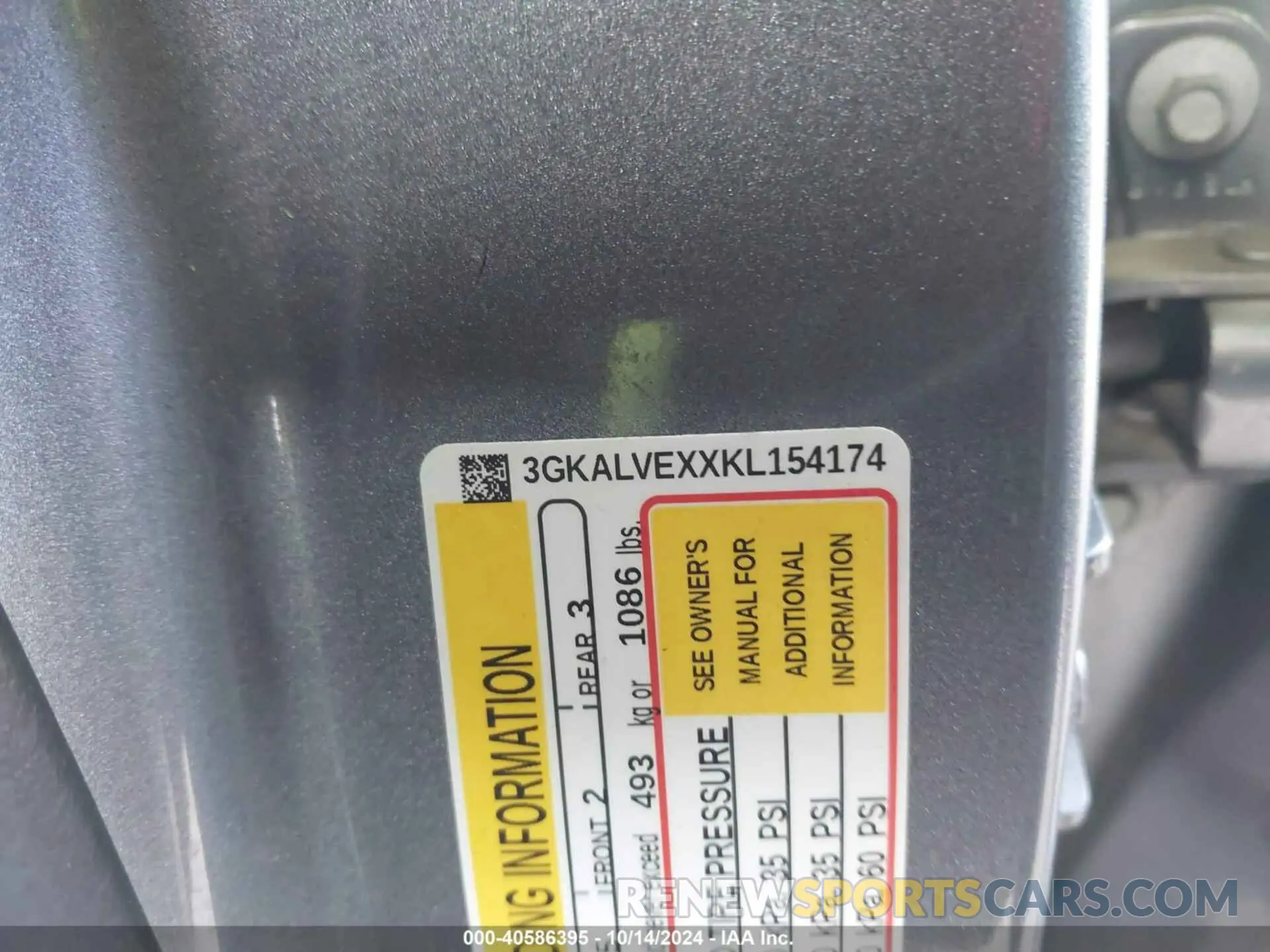 9 Фотография поврежденного автомобиля 3GKALVEXXKL154174 GMC TERRAIN 2019