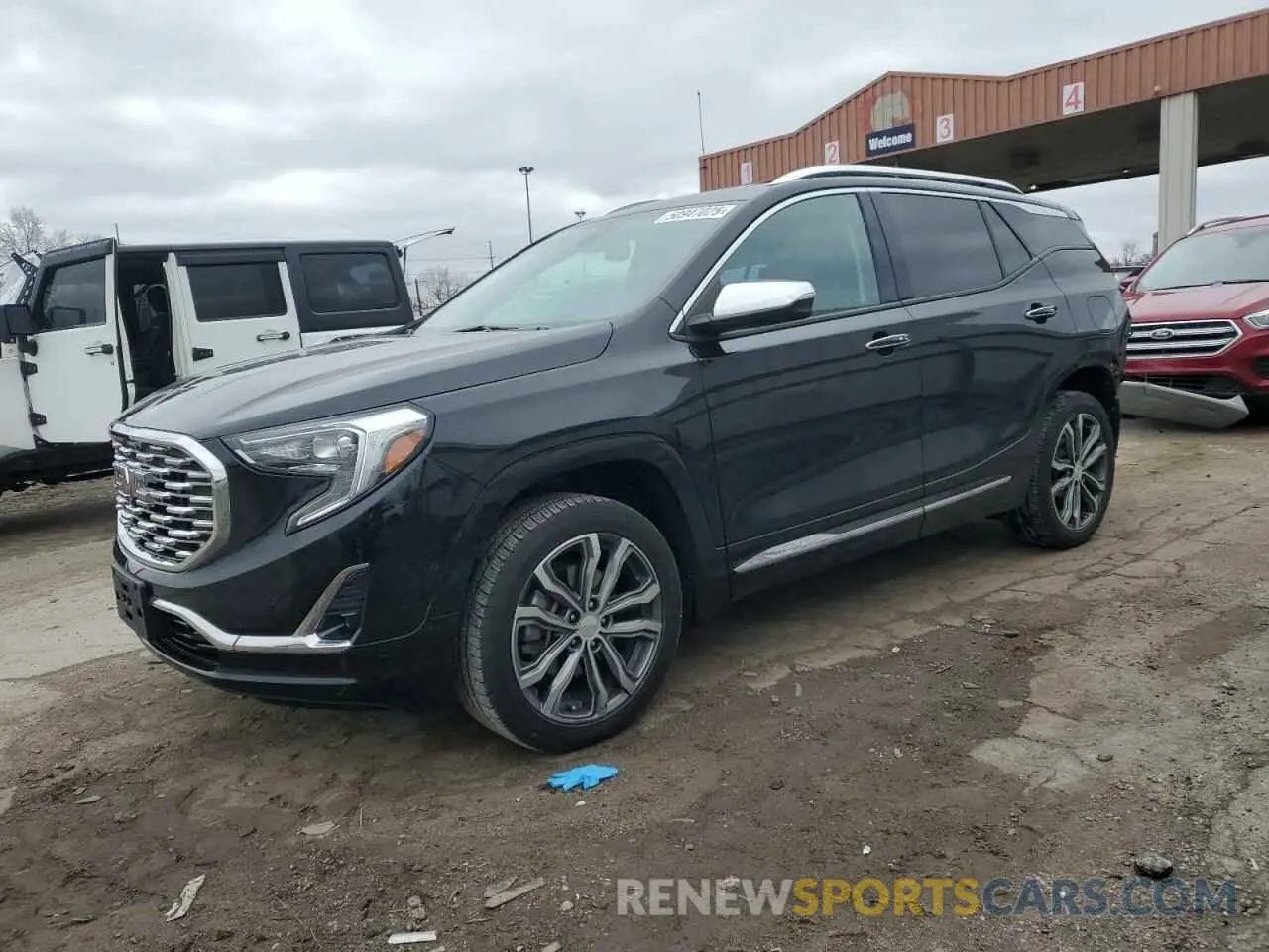 1 Фотография поврежденного автомобиля 3GKALXEX7KL192392 GMC TERRAIN 2019