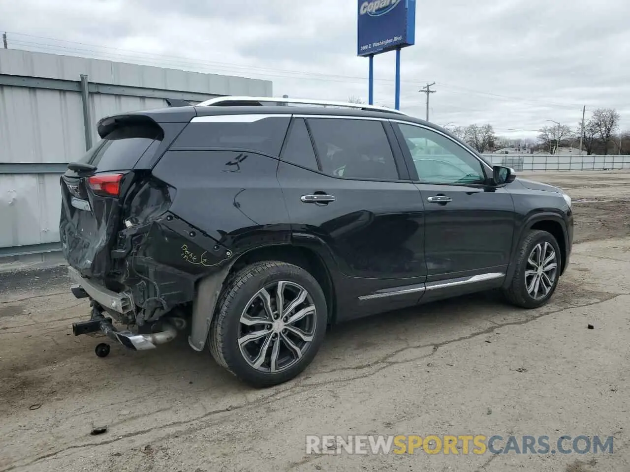 3 Фотография поврежденного автомобиля 3GKALXEX7KL192392 GMC TERRAIN 2019