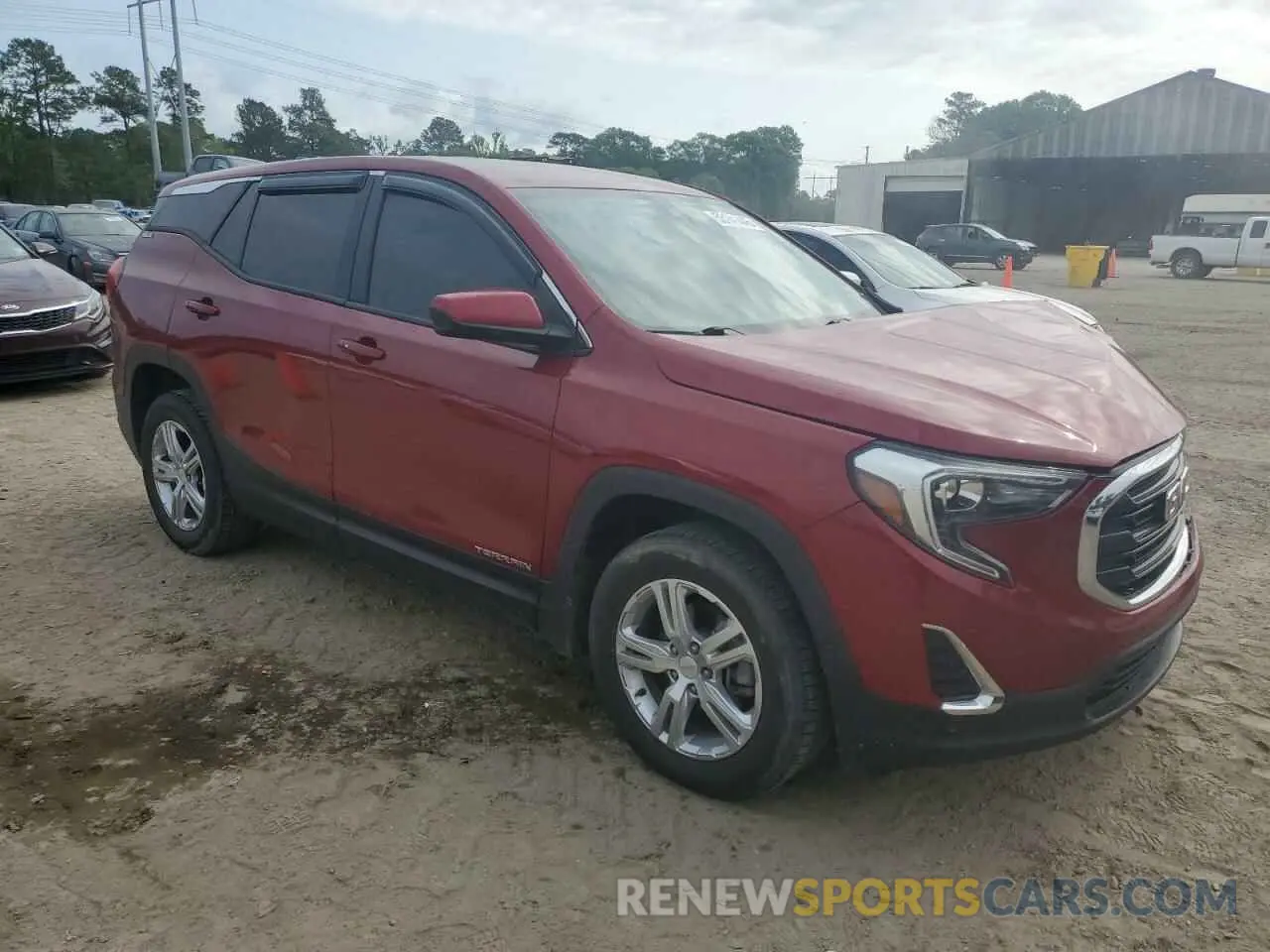 4 Photograph of a damaged car 3GKALMEV0LL158793 GMC TERRAIN 2020