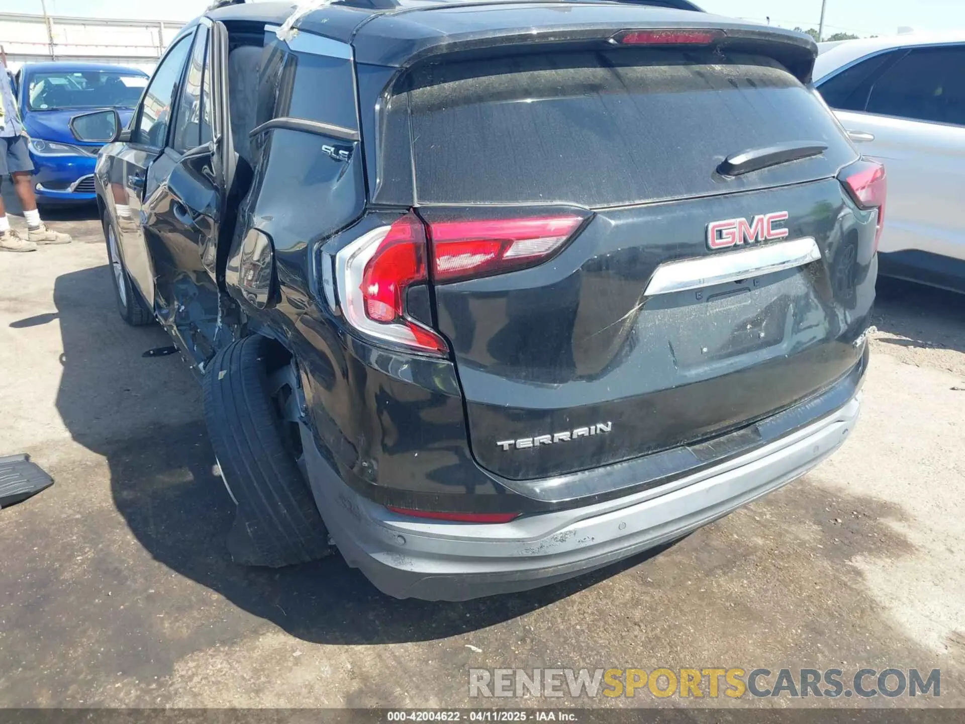 3 Photograph of a damaged car 3GKALMEV0LL200718 GMC TERRAIN 2020