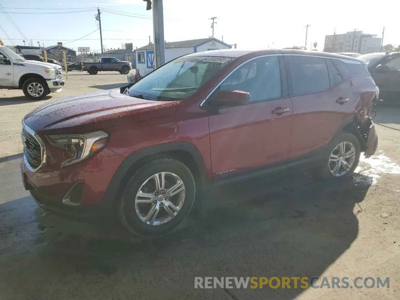 1 Photograph of a damaged car 3GKALMEV0LL238207 GMC TERRAIN 2020
