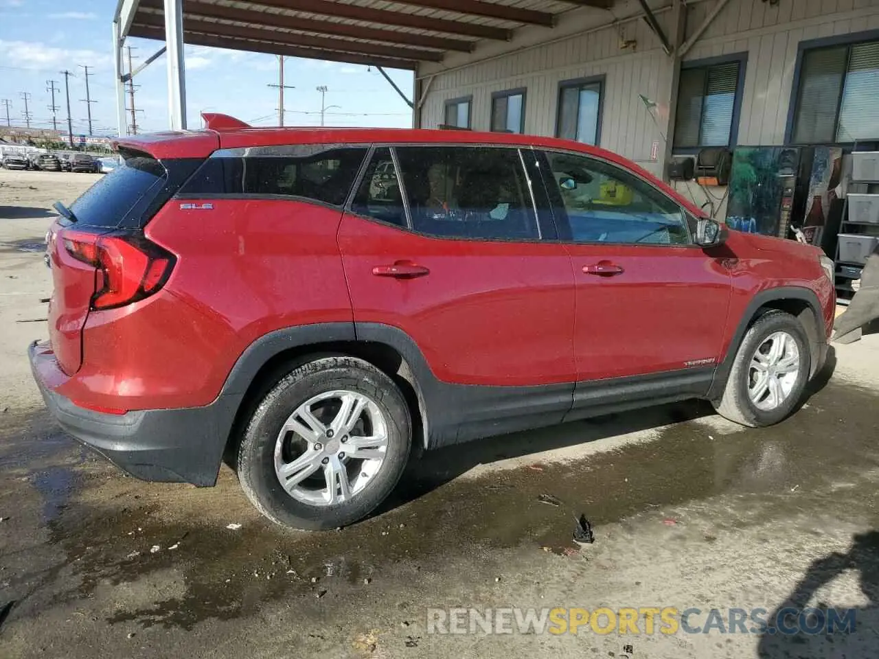 3 Photograph of a damaged car 3GKALMEV0LL238207 GMC TERRAIN 2020