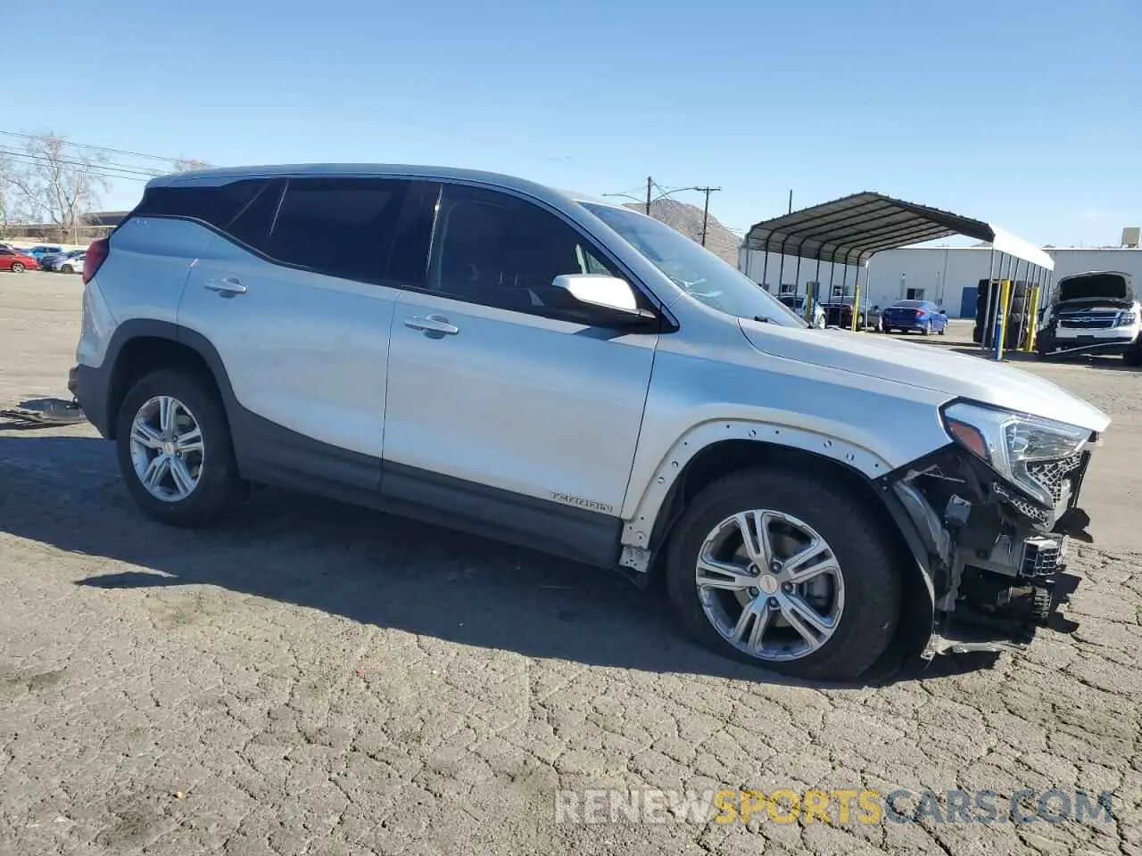 4 Фотография поврежденного автомобиля 3GKALMEV1LL152677 GMC TERRAIN 2020