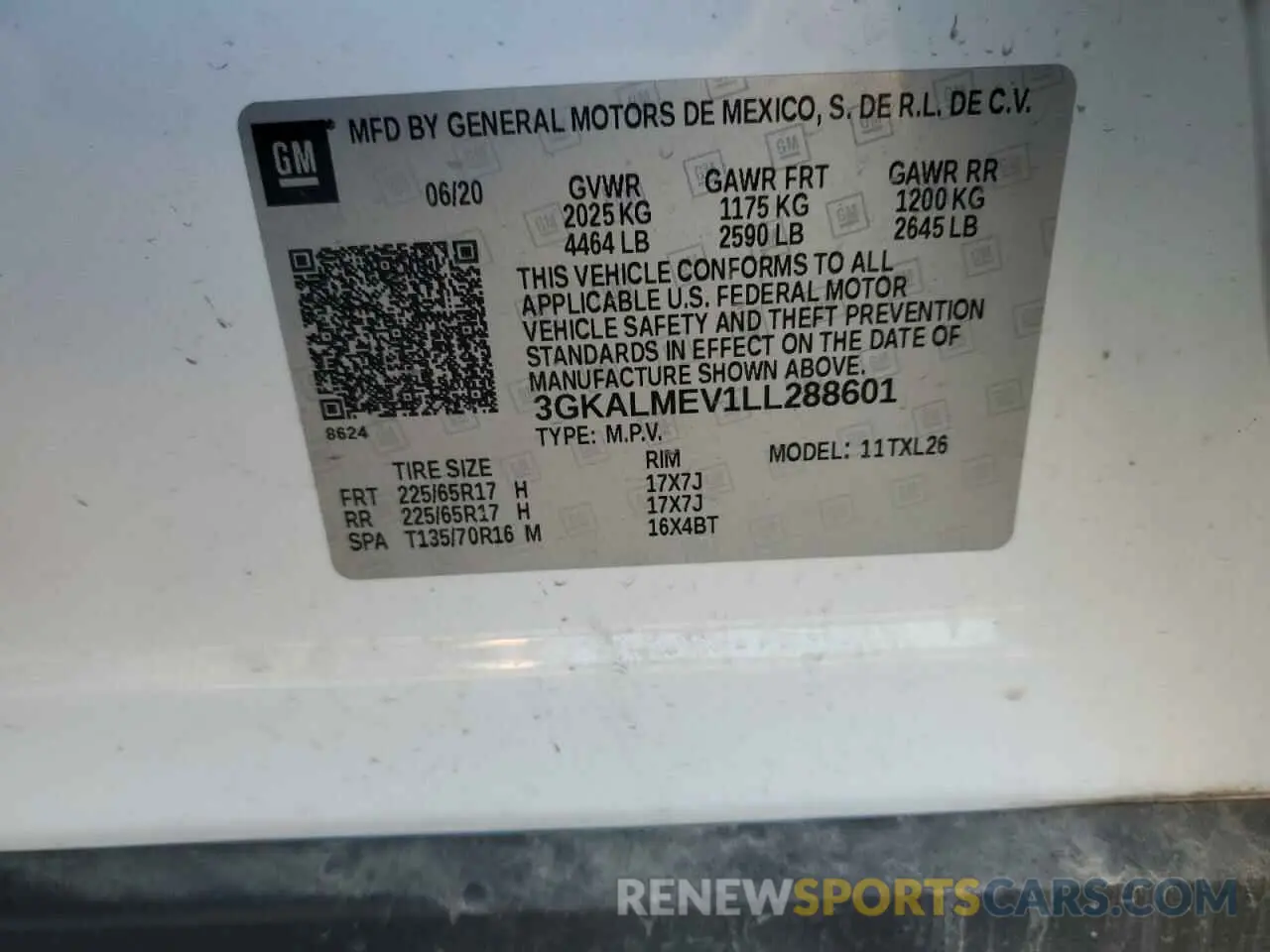 13 Фотография поврежденного автомобиля 3GKALMEV1LL288601 GMC TERRAIN 2020