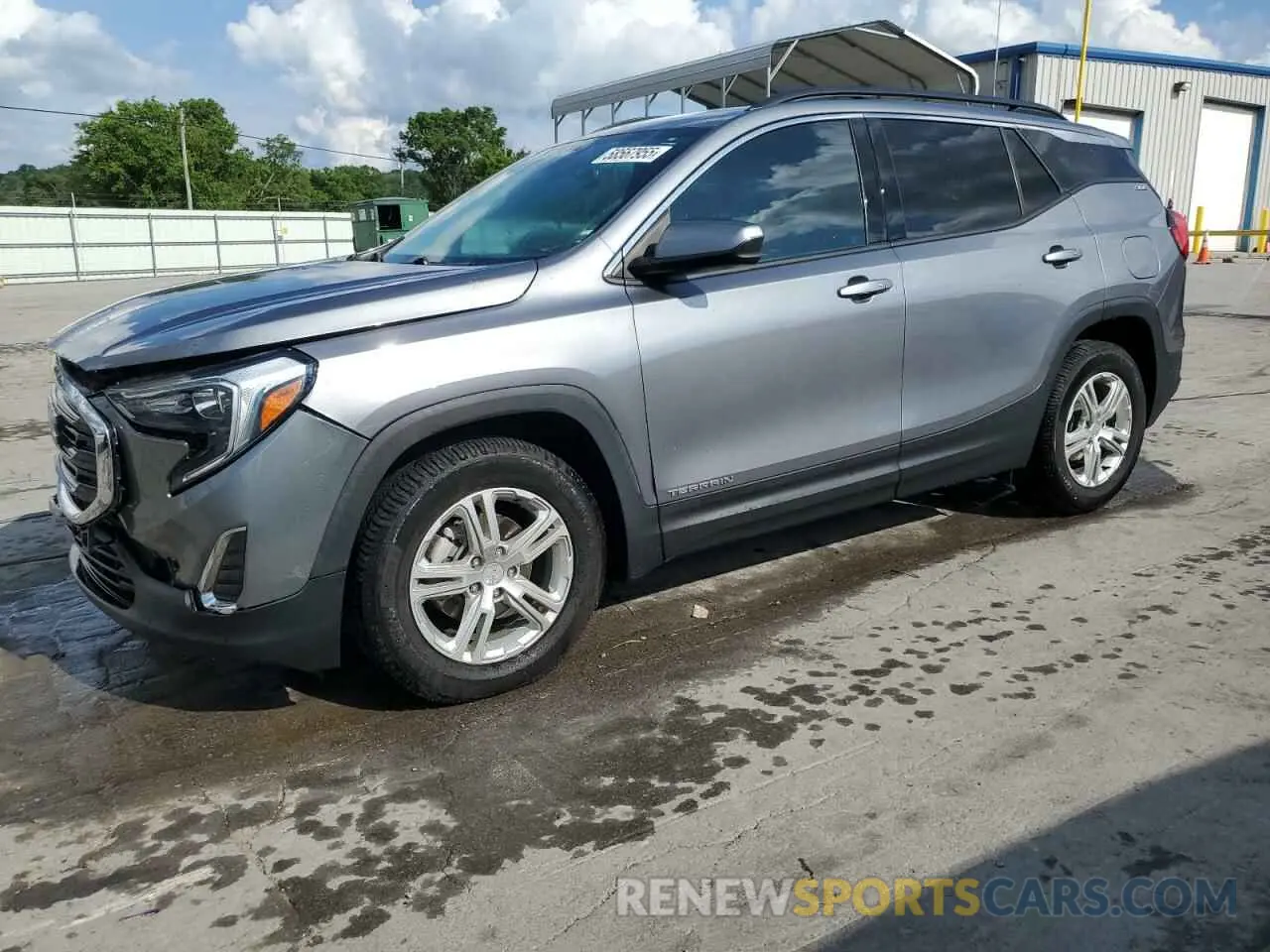 1 Photograph of a damaged car 3GKALMEV1LL336971 GMC TERRAIN 2020