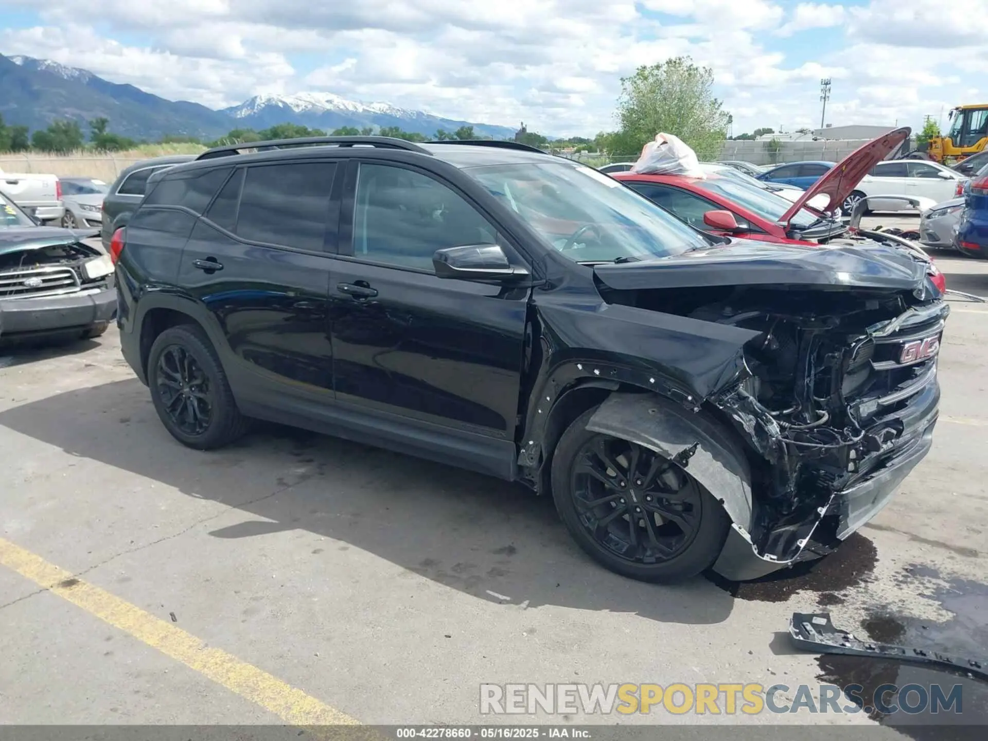 1 Фотография поврежденного автомобиля 3GKALMEV1LL344326 GMC TERRAIN 2020