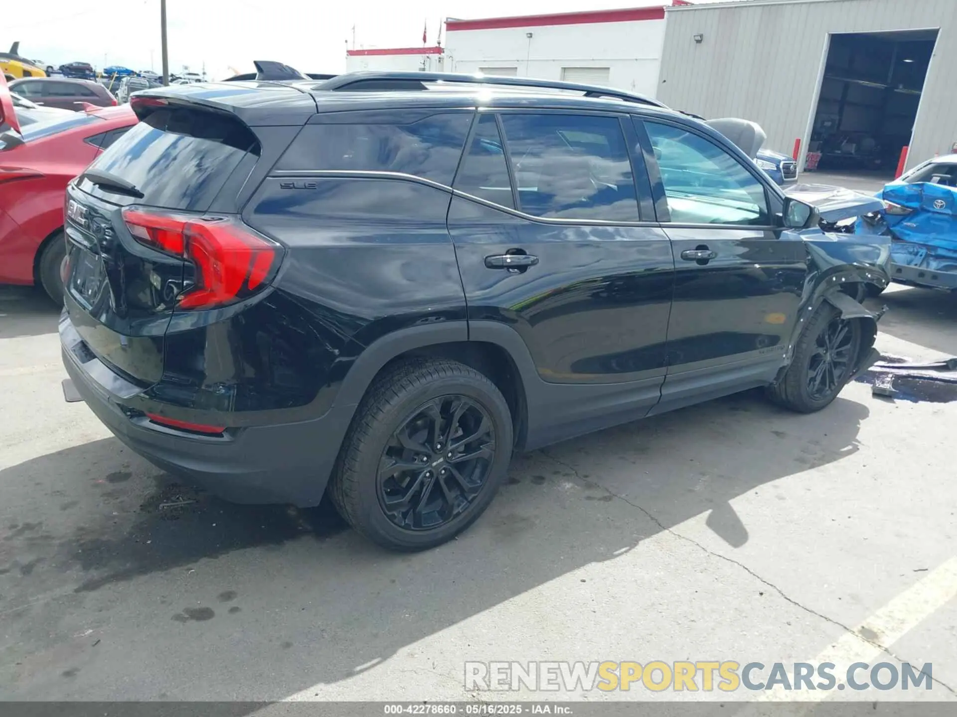 4 Фотография поврежденного автомобиля 3GKALMEV1LL344326 GMC TERRAIN 2020