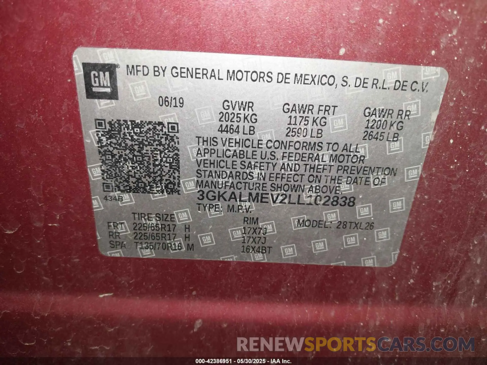 9 Фотография поврежденного автомобиля 3GKALMEV2LL102838 GMC TERRAIN 2020