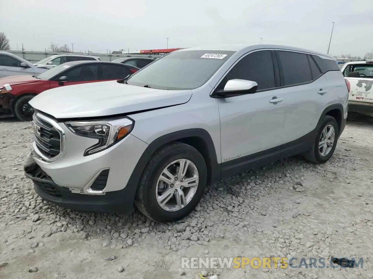 1 Фотография поврежденного автомобиля 3GKALMEV2LL310119 GMC TERRAIN 2020