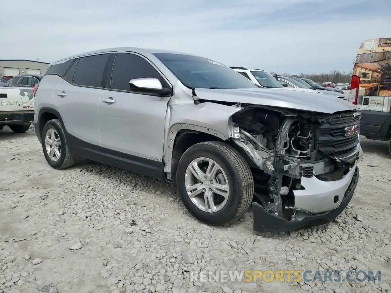 4 Фотография поврежденного автомобиля 3GKALMEV2LL310119 GMC TERRAIN 2020