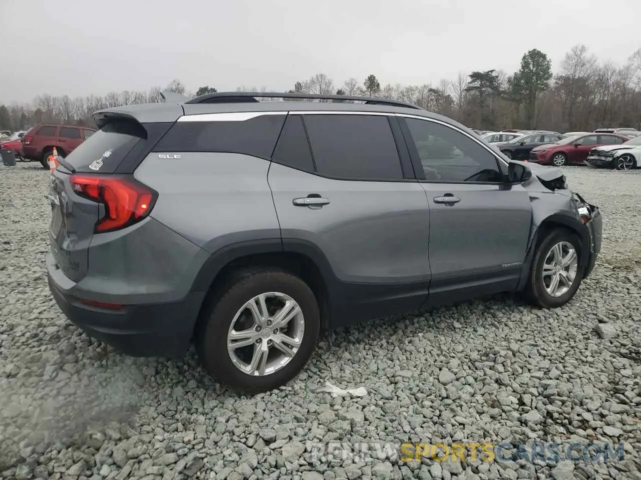 3 Фотография поврежденного автомобиля 3GKALMEV2LL334484 GMC TERRAIN 2020