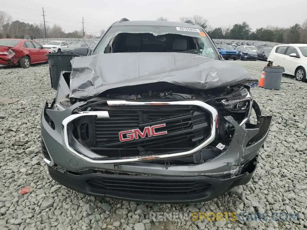 5 Фотография поврежденного автомобиля 3GKALMEV2LL334484 GMC TERRAIN 2020