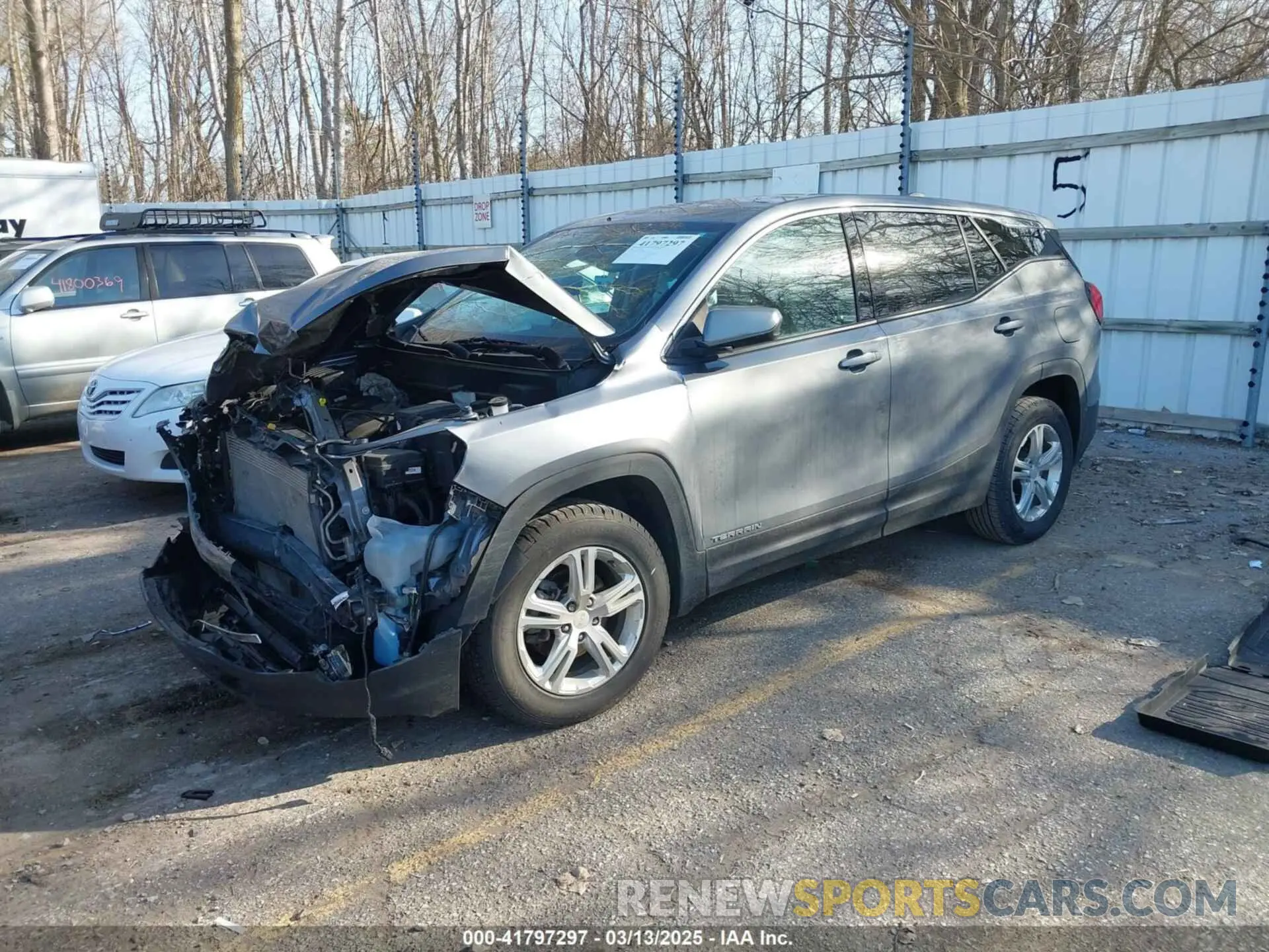 2 Фотография поврежденного автомобиля 3GKALMEV3LL174261 GMC TERRAIN 2020