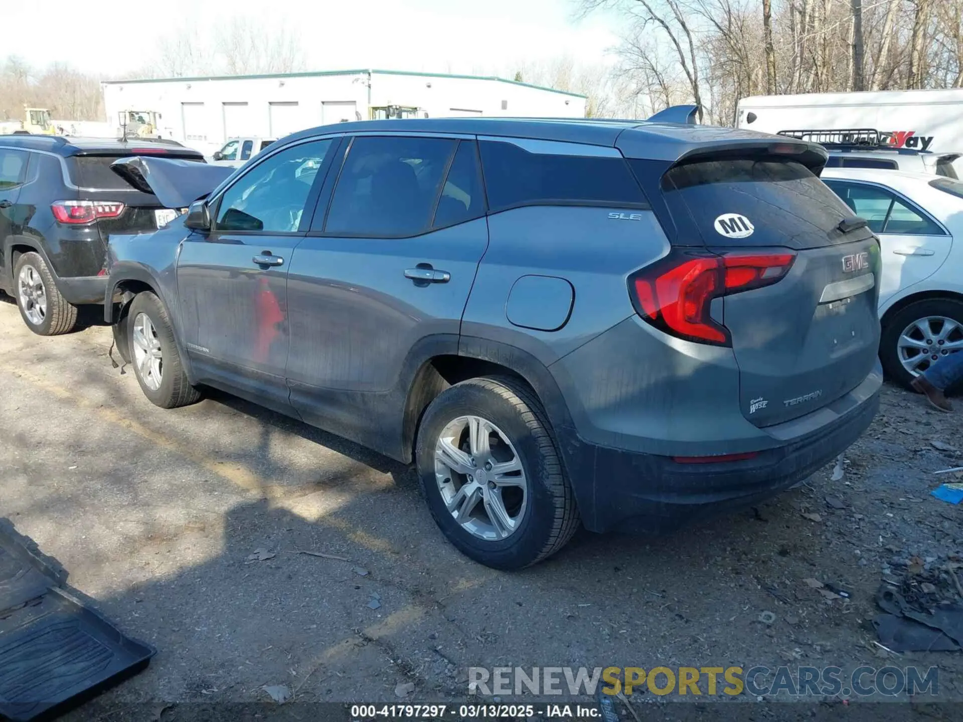 3 Фотография поврежденного автомобиля 3GKALMEV3LL174261 GMC TERRAIN 2020