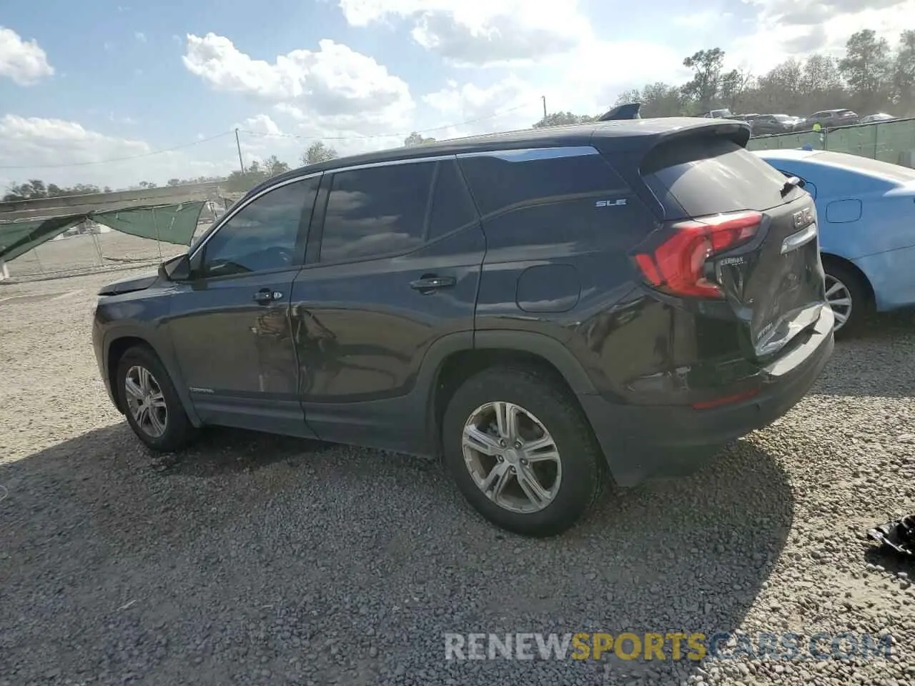 2 Photograph of a damaged car 3GKALMEV3LL250917 GMC TERRAIN 2020