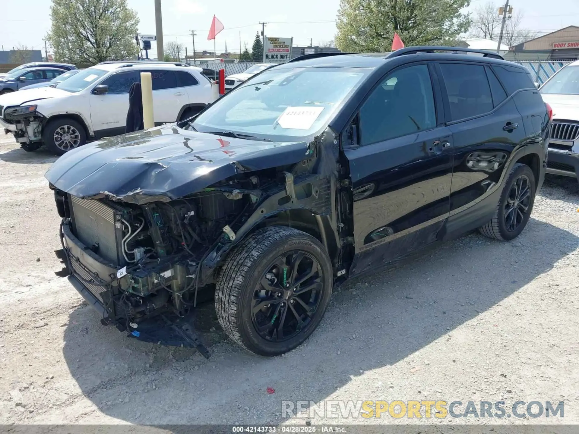 2 Фотография поврежденного автомобиля 3GKALMEV4LL174737 GMC TERRAIN 2020