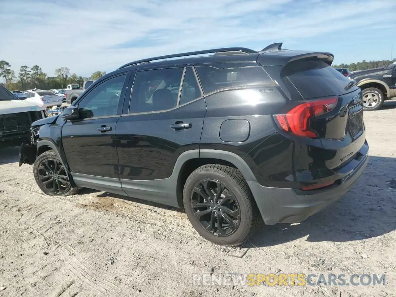 2 Photograph of a damaged car 3GKALMEV5LL156084 GMC TERRAIN 2020