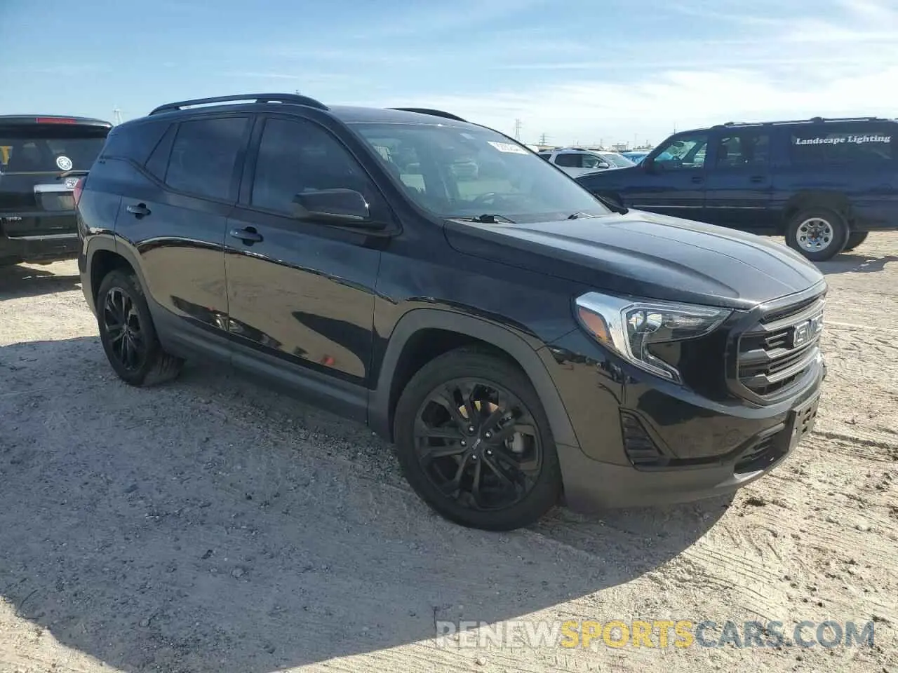 4 Photograph of a damaged car 3GKALMEV5LL156084 GMC TERRAIN 2020
