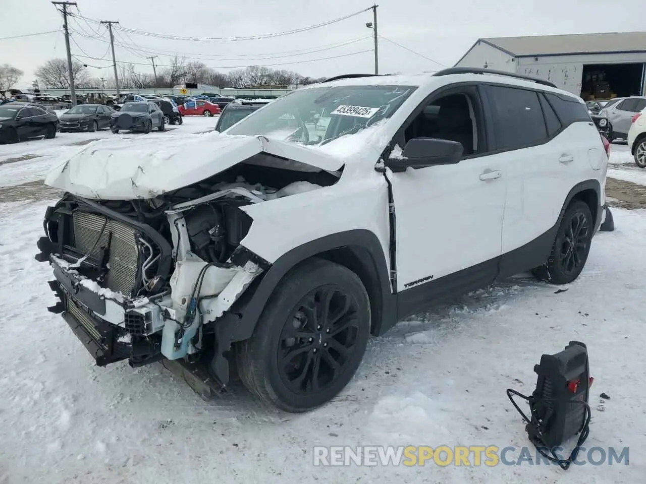 1 Фотография поврежденного автомобиля 3GKALMEV5LL184967 GMC TERRAIN 2020