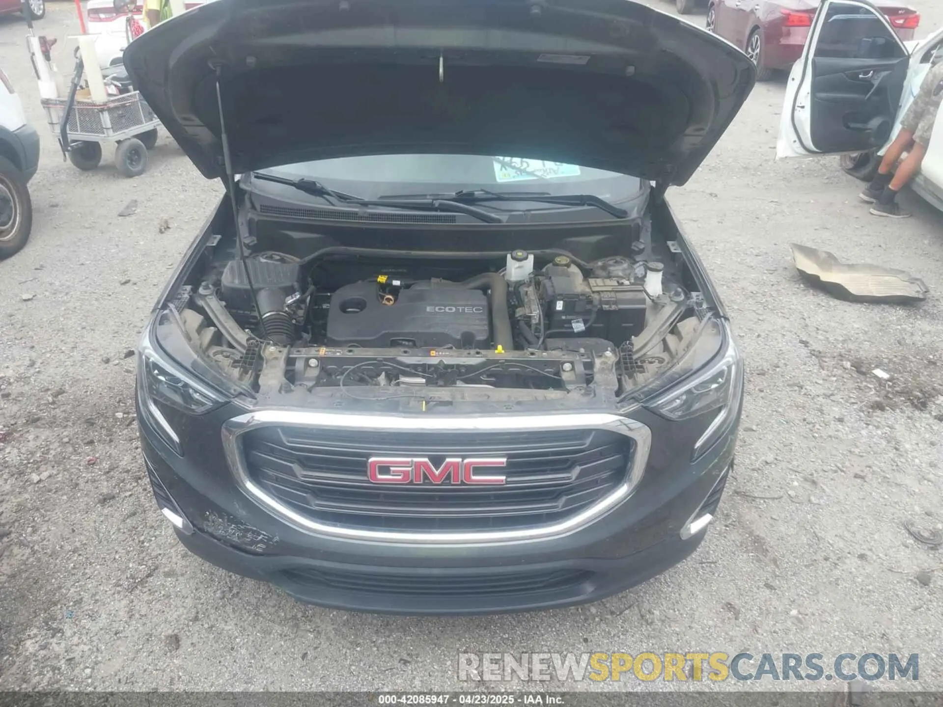 10 Photograph of a damaged car 3GKALMEV5LL195418 GMC TERRAIN 2020