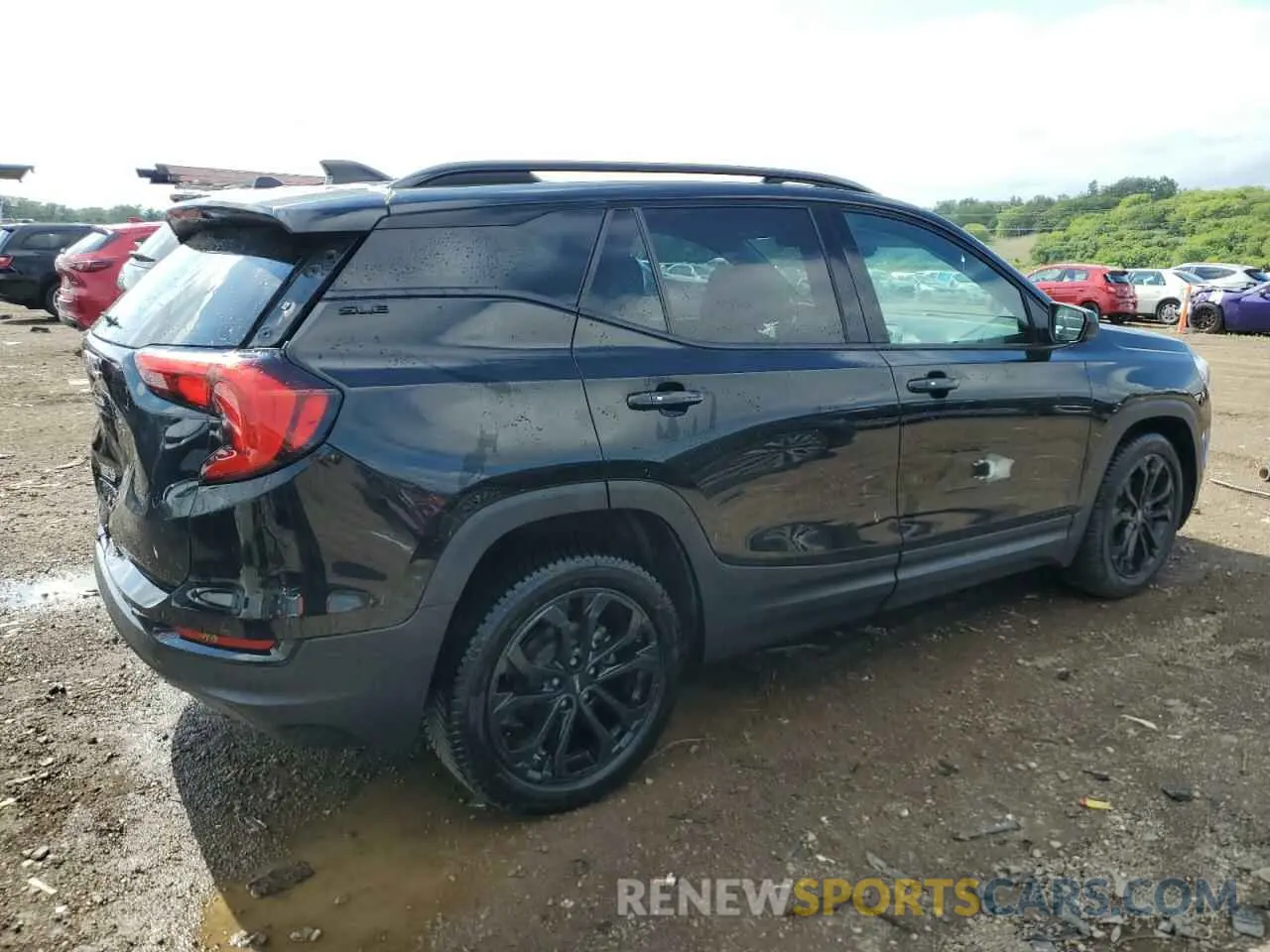 3 Photograph of a damaged car 3GKALMEV5LL330543 GMC TERRAIN 2020