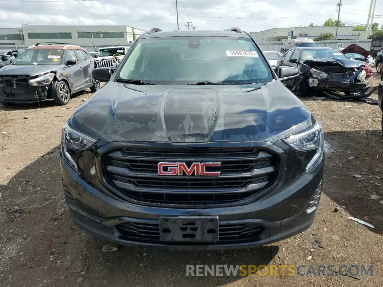 5 Photograph of a damaged car 3GKALMEV5LL330543 GMC TERRAIN 2020
