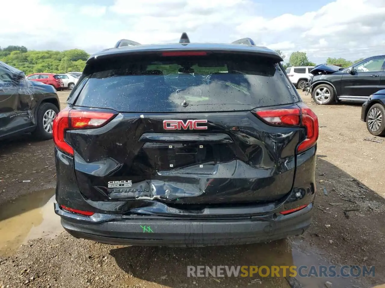 6 Photograph of a damaged car 3GKALMEV5LL330543 GMC TERRAIN 2020