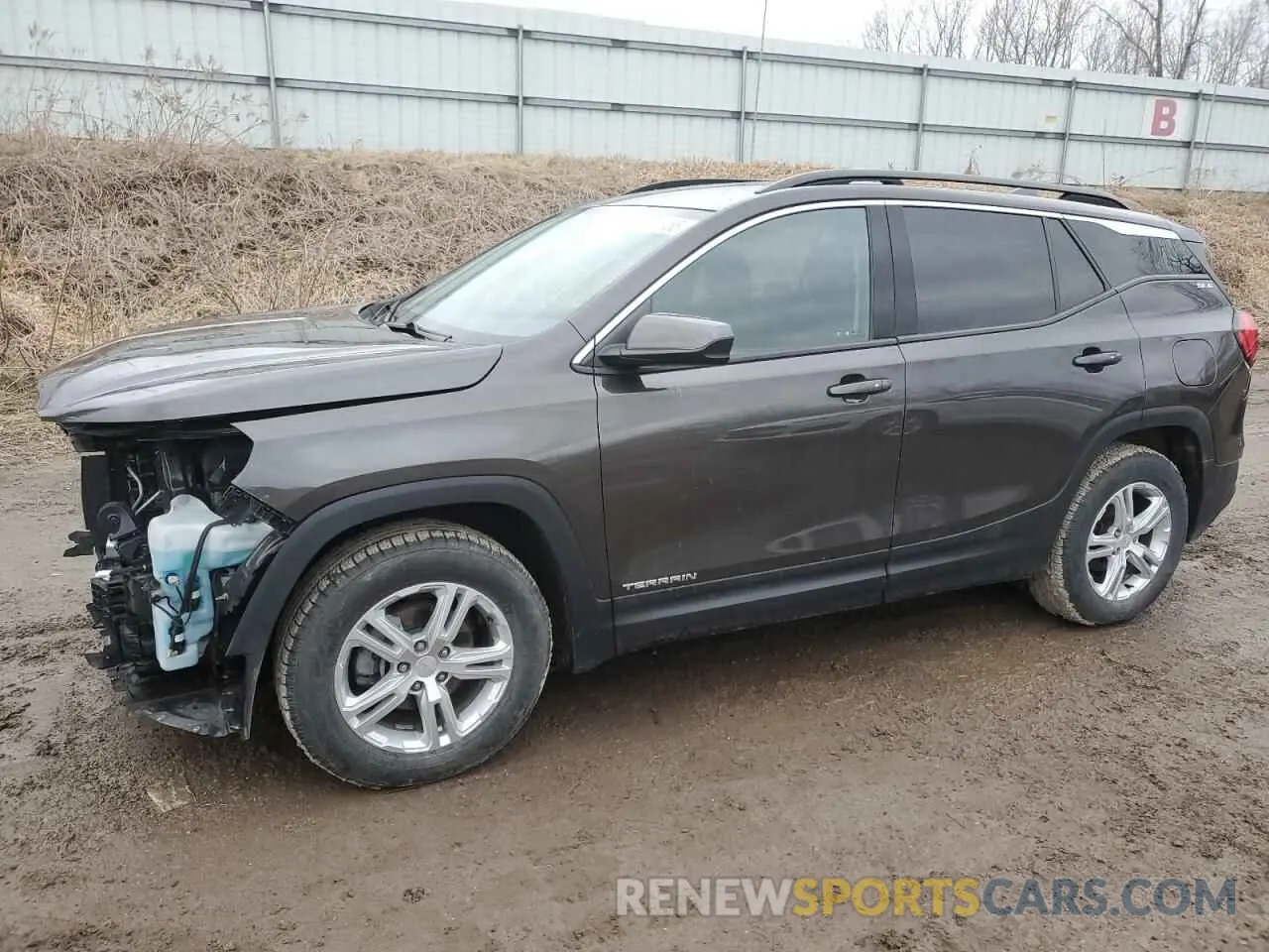 1 Фотография поврежденного автомобиля 3GKALMEV6LL156112 GMC TERRAIN 2020