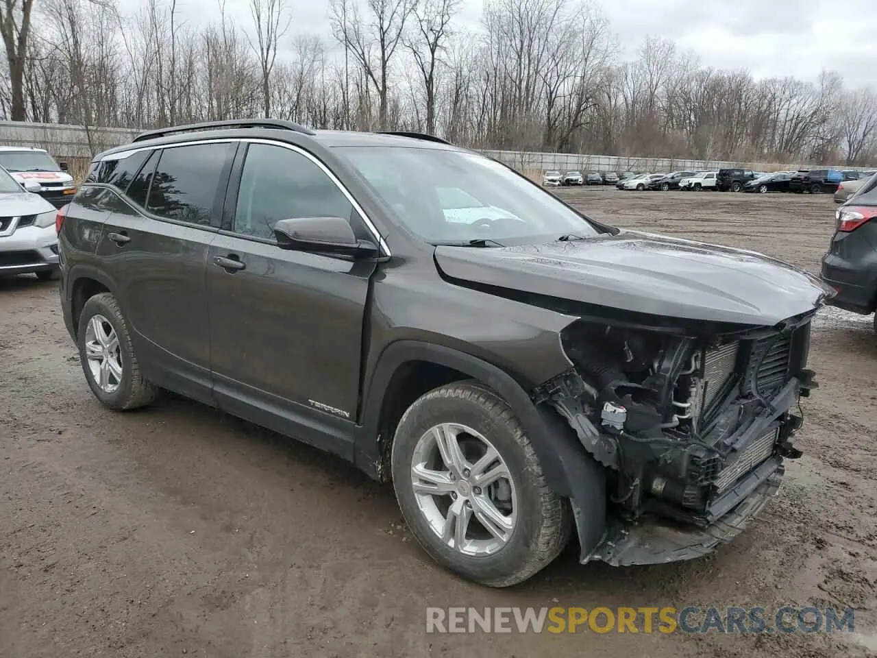 4 Фотография поврежденного автомобиля 3GKALMEV6LL156112 GMC TERRAIN 2020