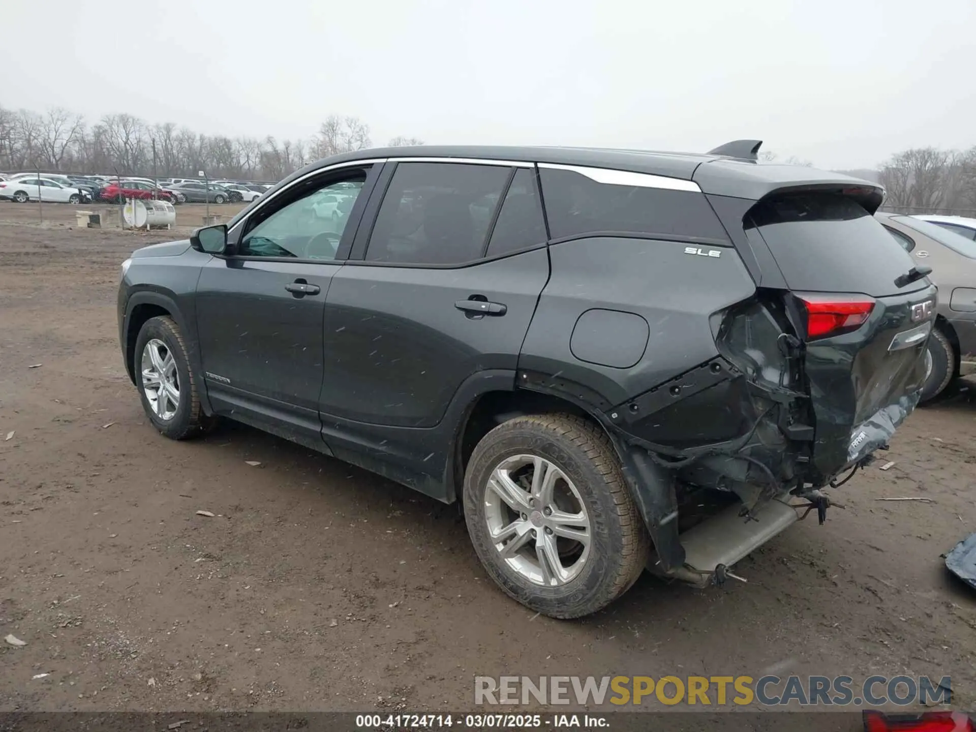 3 Фотография поврежденного автомобиля 3GKALMEV6LL194018 GMC TERRAIN 2020