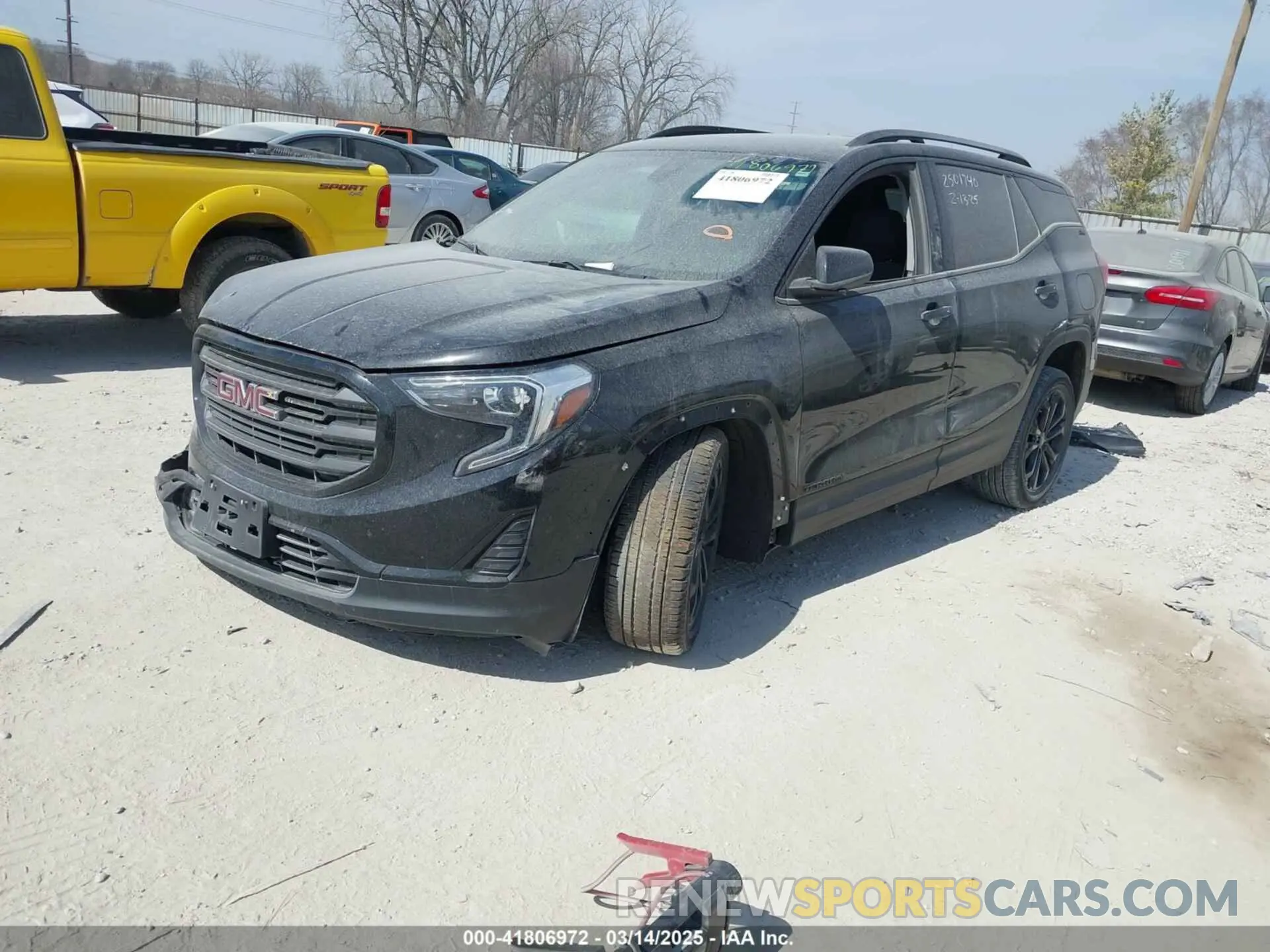 2 Фотография поврежденного автомобиля 3GKALMEV6LL198876 GMC TERRAIN 2020