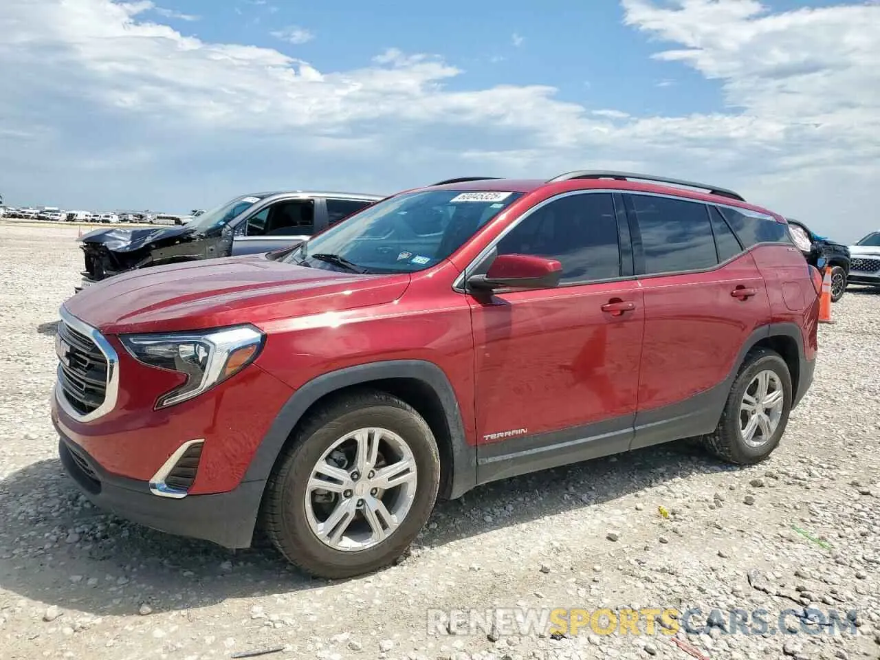 1 Photograph of a damaged car 3GKALMEV6LL207236 GMC TERRAIN 2020