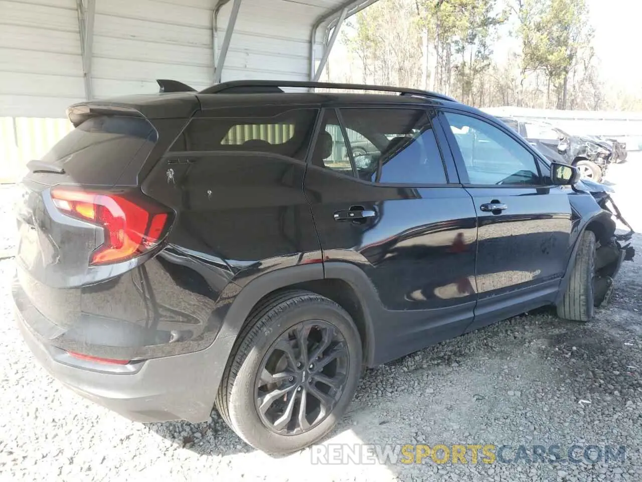 3 Photograph of a damaged car 3GKALMEV6LL280509 GMC TERRAIN 2020