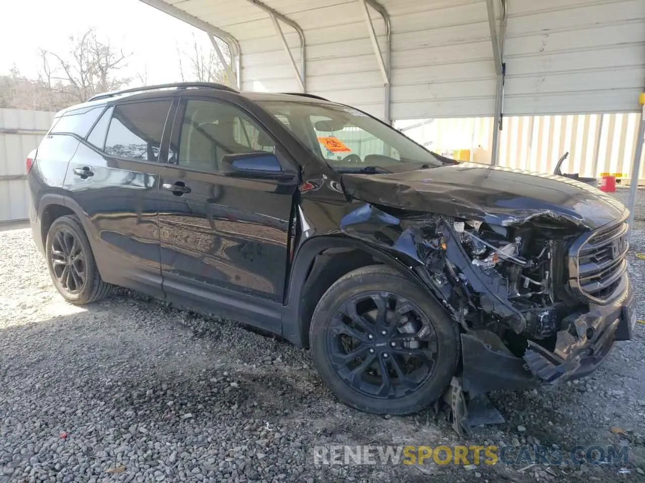 4 Photograph of a damaged car 3GKALMEV6LL280509 GMC TERRAIN 2020
