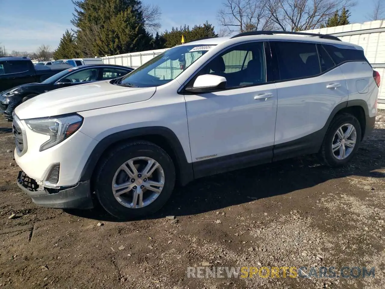 1 Photograph of a damaged car 3GKALMEV7LL116217 GMC TERRAIN 2020