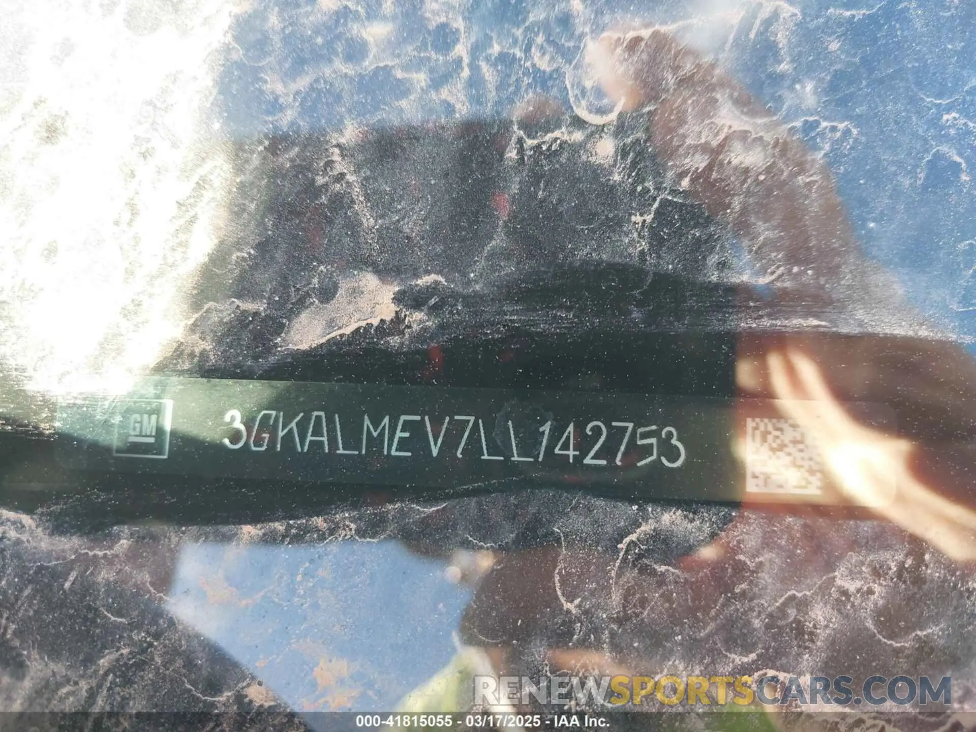 9 Photograph of a damaged car 3GKALMEV7LL142753 GMC TERRAIN 2020