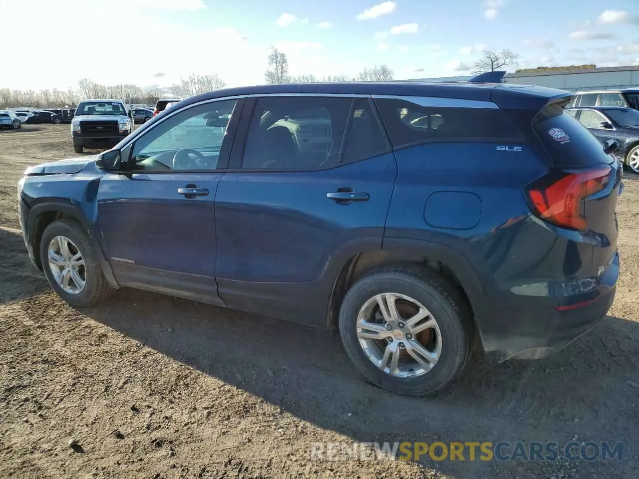 2 Photograph of a damaged car 3GKALMEV7LL173761 GMC TERRAIN 2020