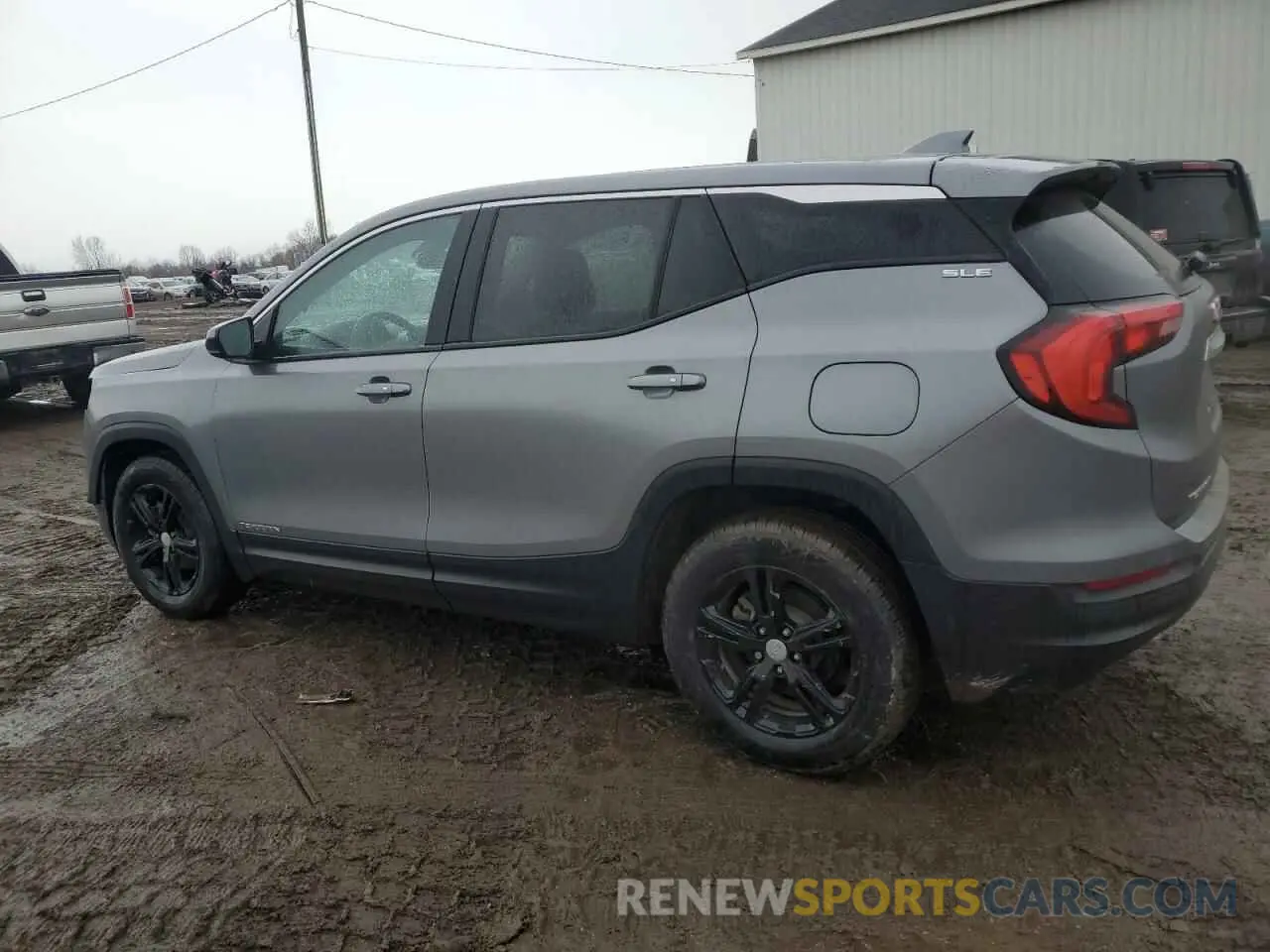 2 Photograph of a damaged car 3GKALMEV7LL180516 GMC TERRAIN 2020