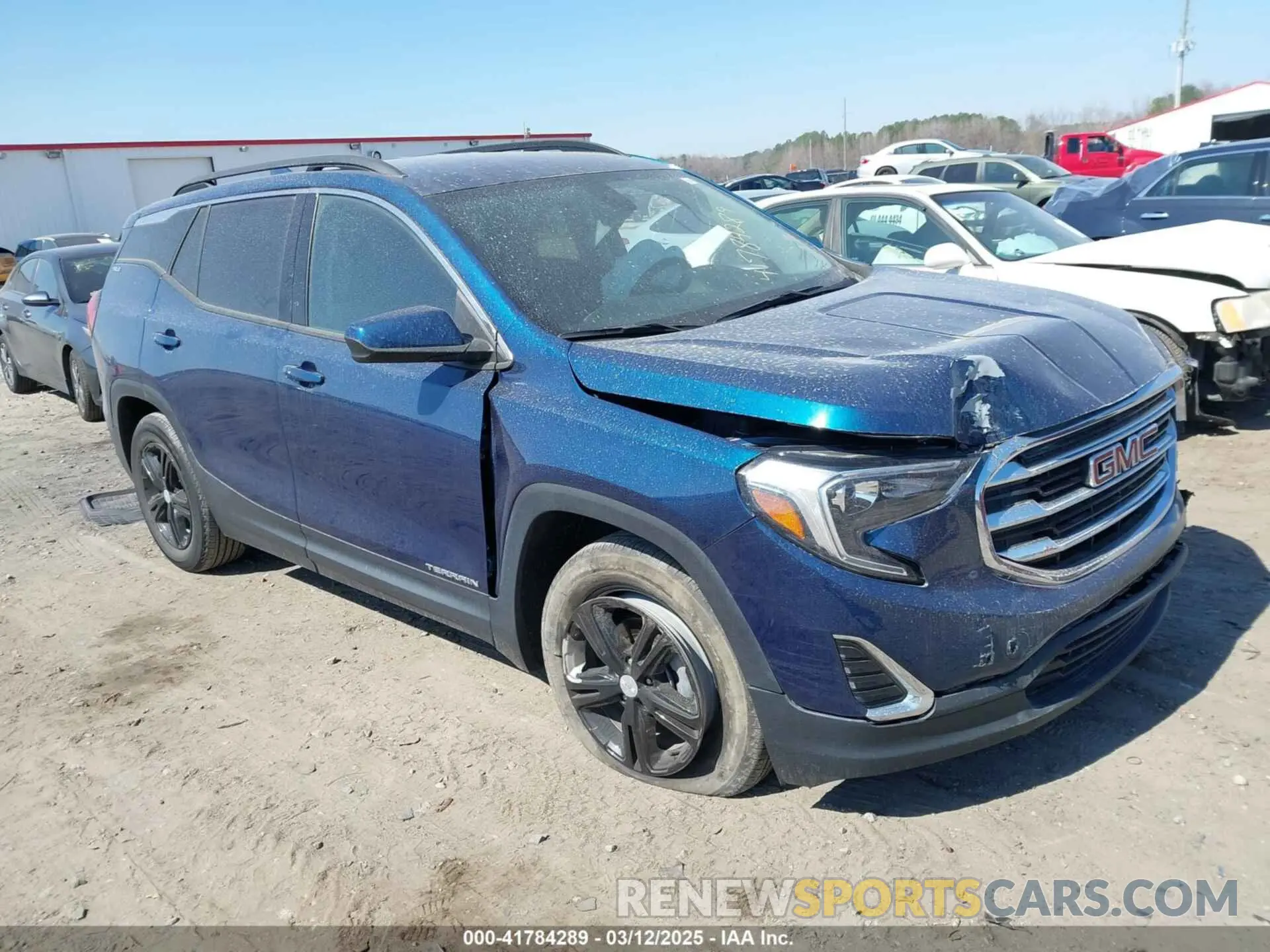 1 Photograph of a damaged car 3GKALMEV7LL306955 GMC TERRAIN 2020