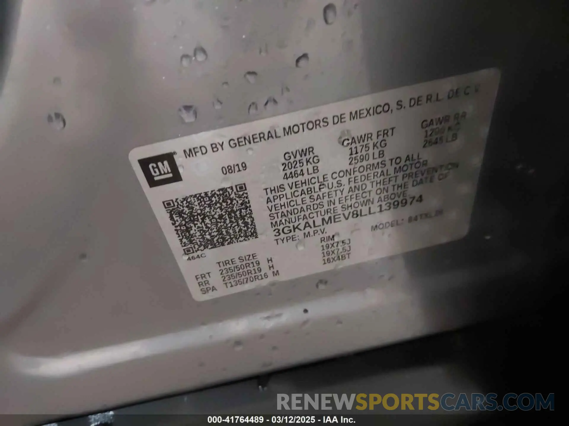 9 Фотография поврежденного автомобиля 3GKALMEV8LL139974 GMC TERRAIN 2020