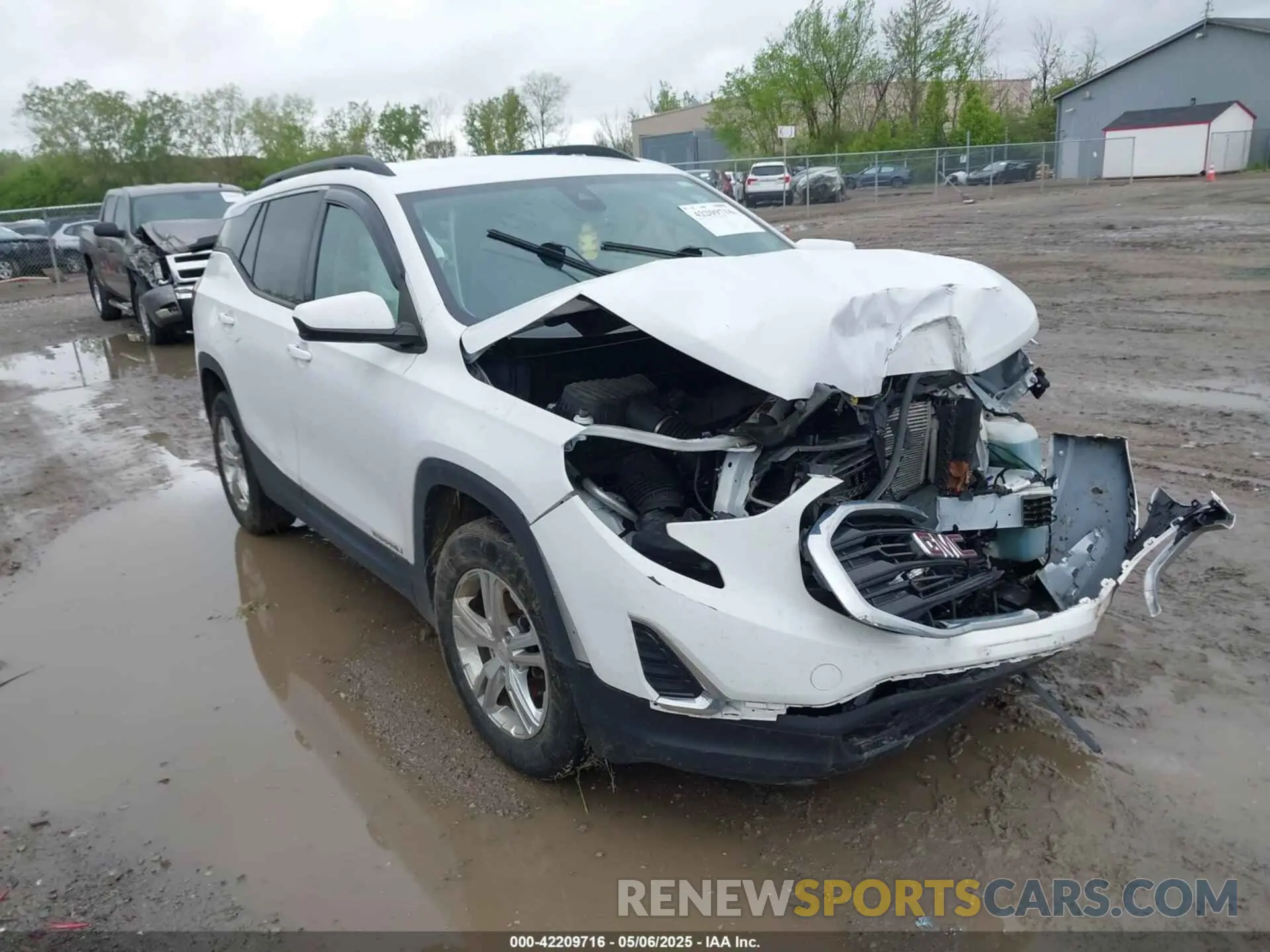 1 Photograph of a damaged car 3GKALMEV8LL178936 GMC TERRAIN 2020