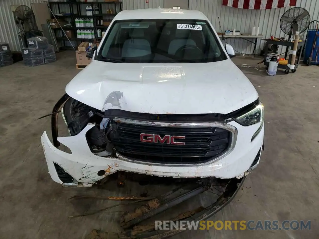 5 Photograph of a damaged car 3GKALMEV8LL200840 GMC TERRAIN 2020