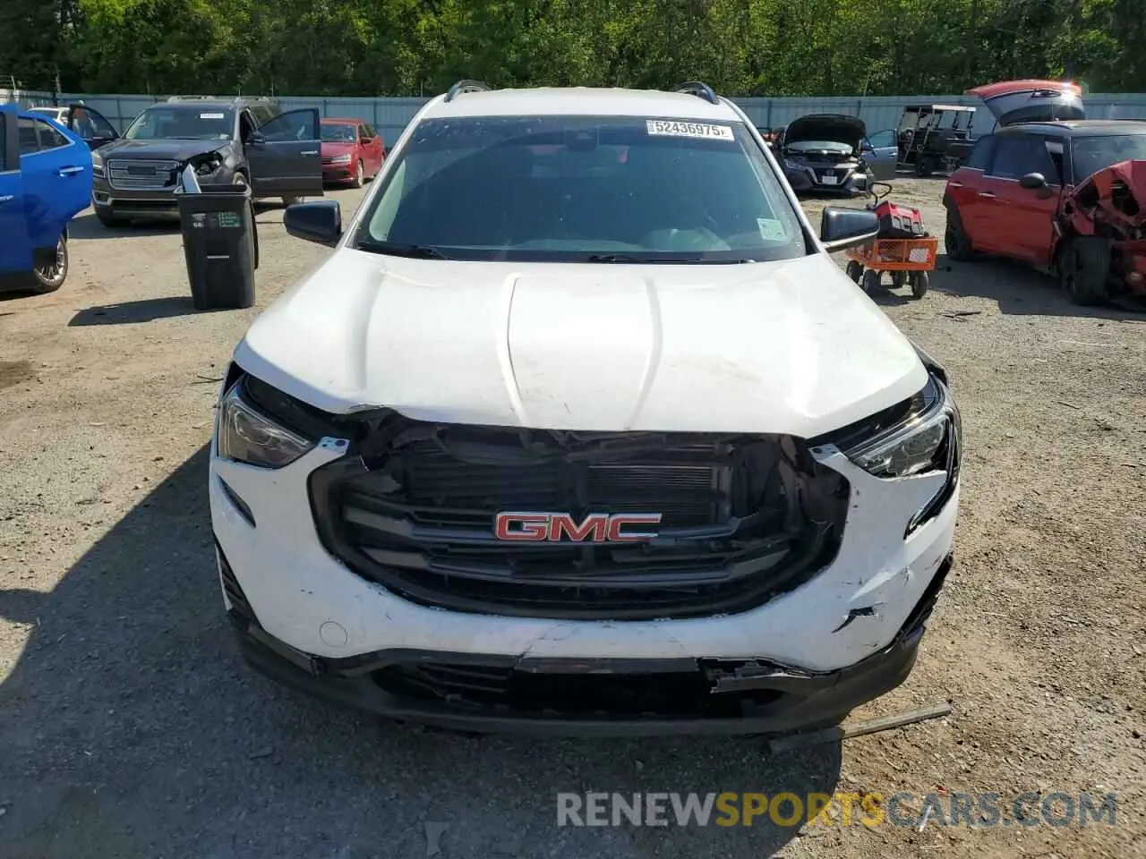 5 Photograph of a damaged car 3GKALMEV8LL204371 GMC TERRAIN 2020