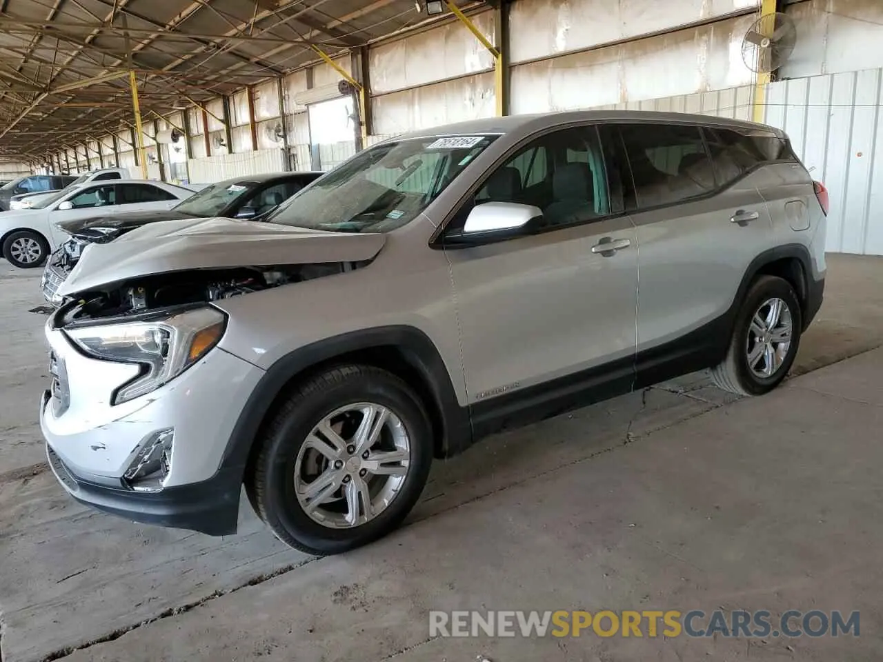 1 Фотография поврежденного автомобиля 3GKALMEV9LL107308 GMC TERRAIN 2020